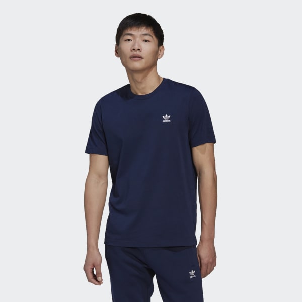 Blau LOUNGEWEAR Adicolor Essentials Trefoil T-Shirt 14276