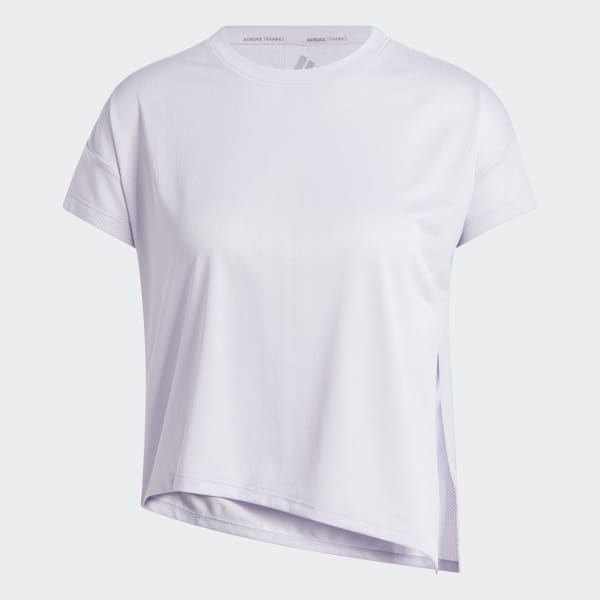 Purple HIIT AEROREADY Quickburn Training Tee