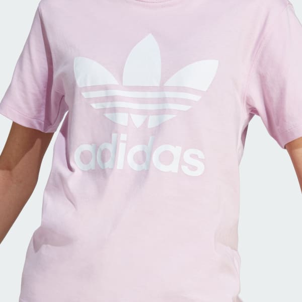 adidas Adicolor Classics Trefoil Tee Pink adidas Canada