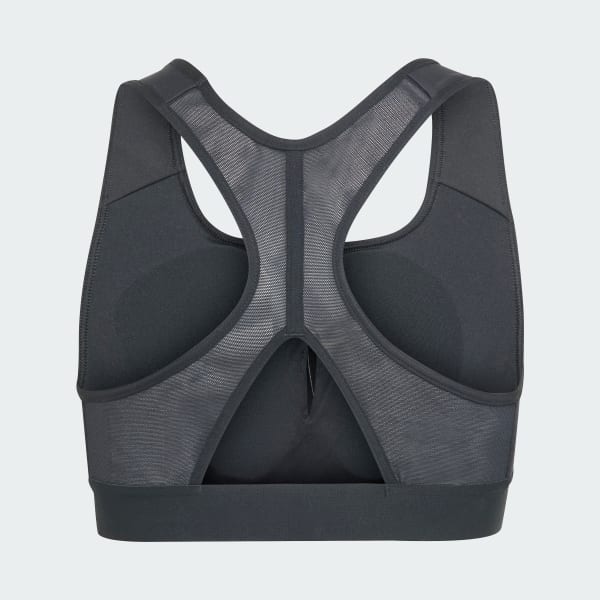 adidas Powerreact Sports Bra Kids - Black