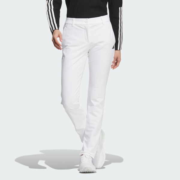 White 4-웨이 긴 기장 스트레치 팬츠