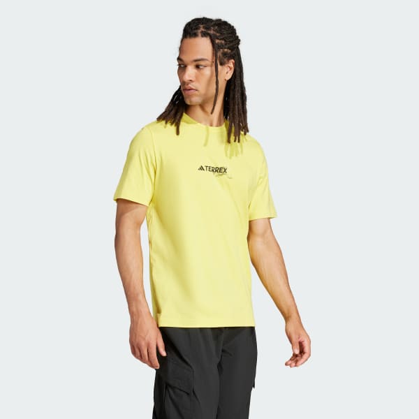 Yellow Terrex Graphic Tee