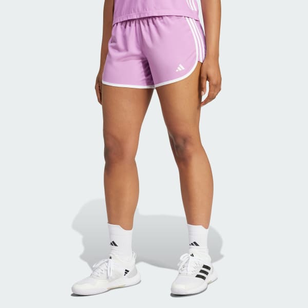 adidas Marathon 20 Running Shorts Purple adidas Philippines
