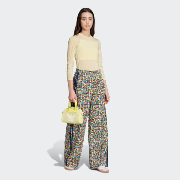 Multiwarna Track Pants Wide Leg adidas Originals x Liberty London