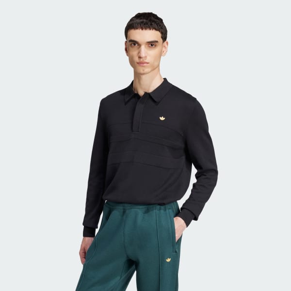 Adidas long sleeve polo shirts cheap