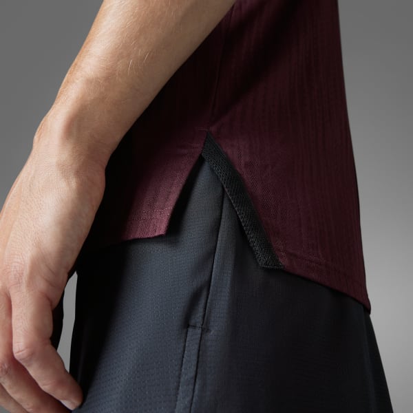 สีแดงเบอร์กันดี เสื้อกล้าม Designed-for-Training Intensity