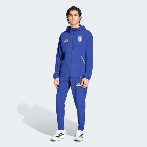 Blu Giacca a vento Italia Tiro Travel Full Zip