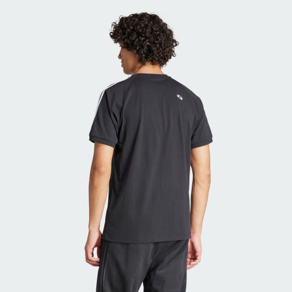 Negro Camiseta Mickey Mouse x Originals 3 Rayas