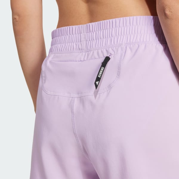 adidas Own the Run Shorts - Purple | Free Shipping with