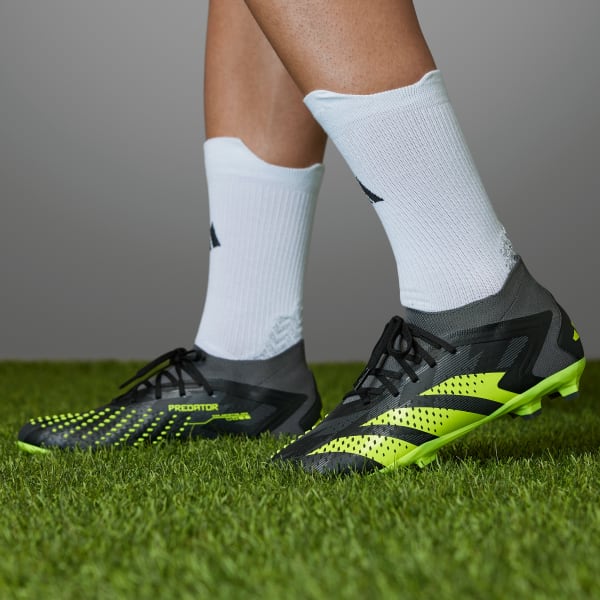 adidas Predator Accuracy.2 Firm Ground Soccer Cleats - Black, Unisex  Soccer