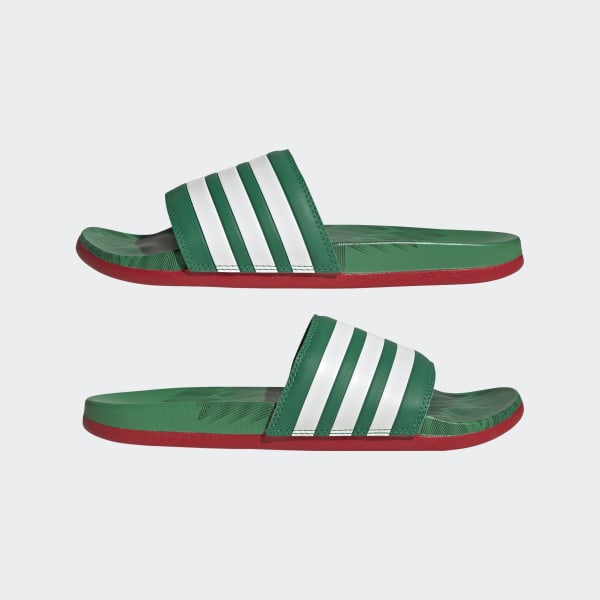 adidas Adilette Comfort Slides - Green | adidas Singapore