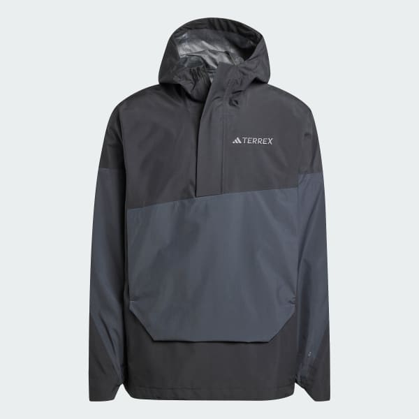 Zwart Terrex Xploric 2.5L Climaproof Anorak