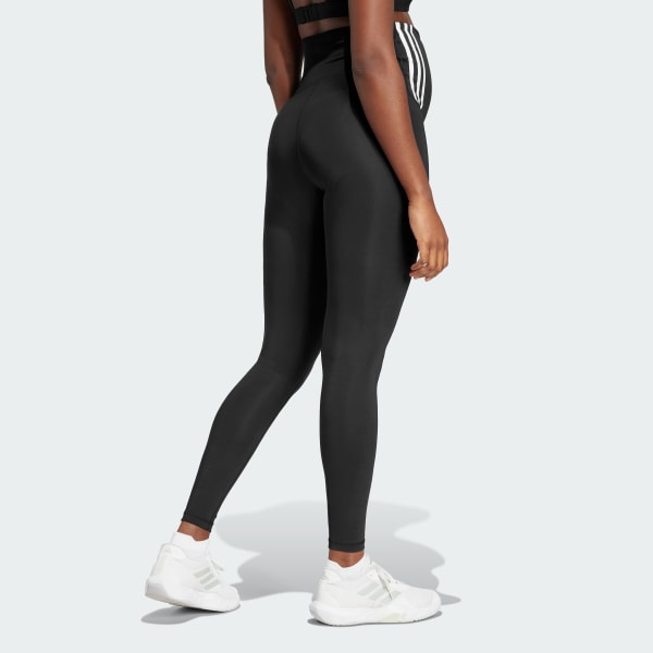Negro Mallas Largas Optime Essentials Corte Alto (Maternidad) 