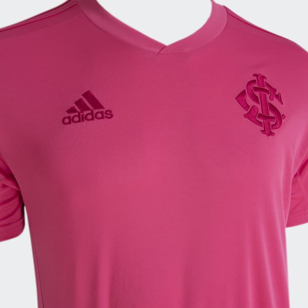 Camisa Internacional Outubro Rosa 20/21 s/n° Torcedor Adidas Feminina