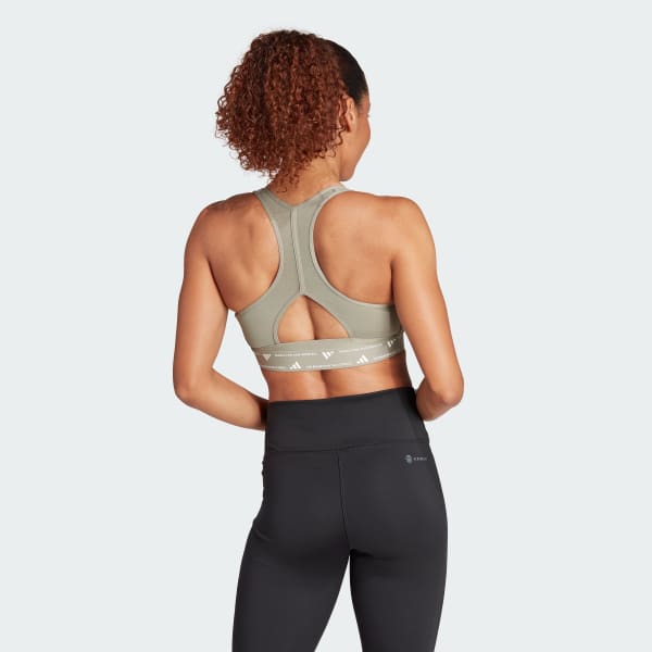Verde Top Deportivo Powerreact Training Soporte Medio
