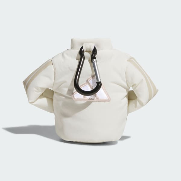 ホワイト 【ゴルフ】キルティング ボールケース