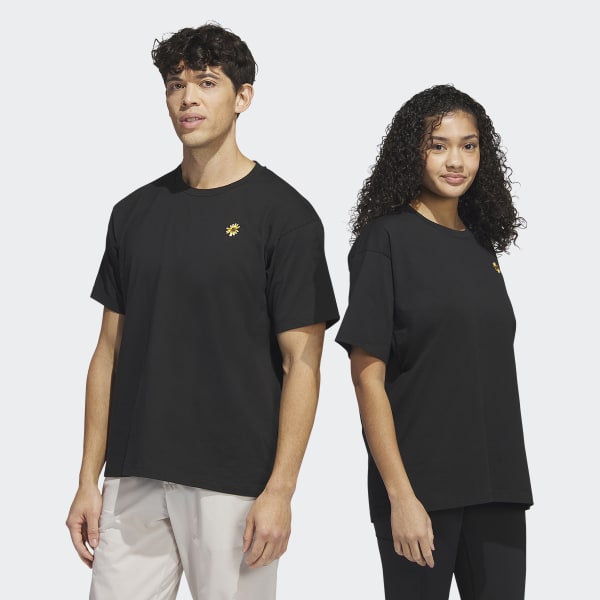 Schwarz Adicross Drop Two T-Shirt – Genderneutral