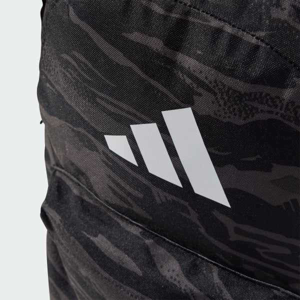 Grey Classic Graphic Backpack