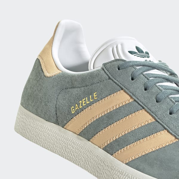 adidas gazelle raw green