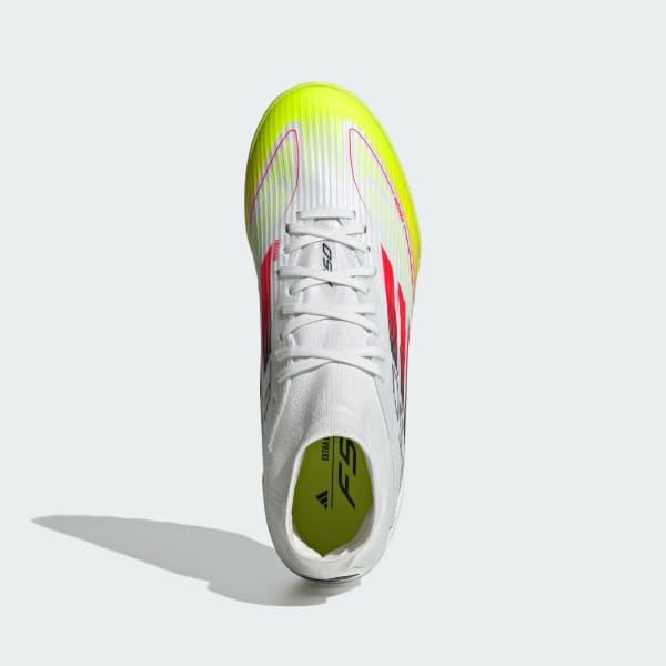 Wit F50 League Mid Turf Voetbalschoenen