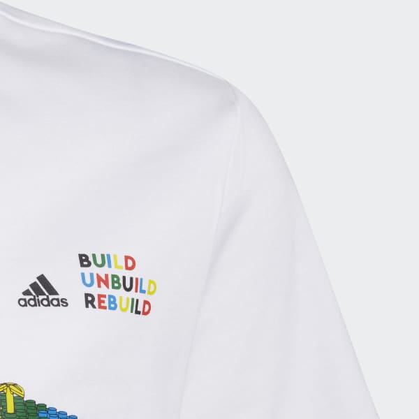 Weiss adidas x LEGO Play Graphic T-Shirt SX987