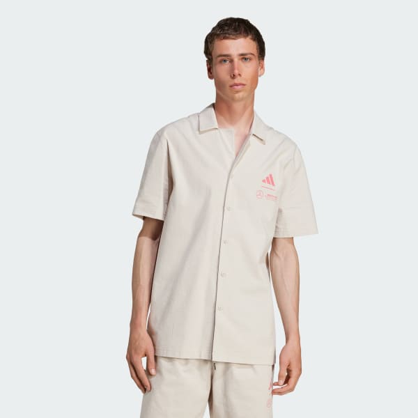 Μπεζ Mercedes - AMG Petronas Formula One Team Summer Shirt