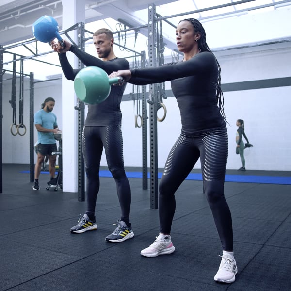 Negro Mallas largas Techfit Control x RHEON™