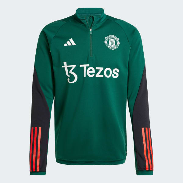 adidas Manchester United Tiro 23 Training Top Green adidas Ireland