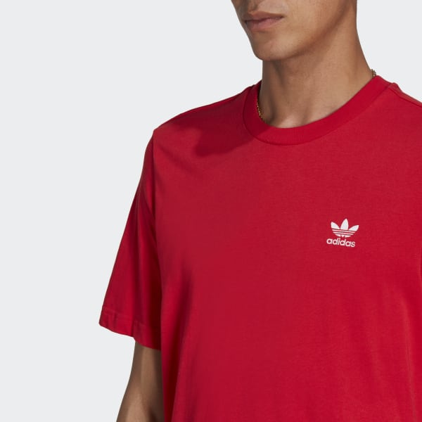 Czerwony Trefoil Essentials Tee