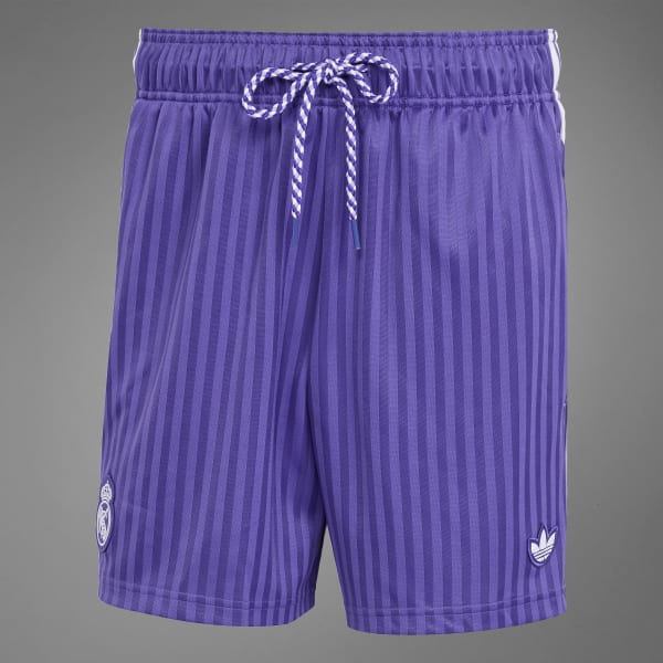 adidas Real Madrid Terrace Icons Shorts - Purple | adidas