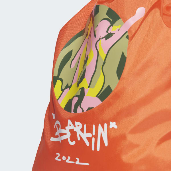 Naranja Mochila saco Berlin Marathon 2022