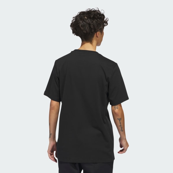 Preto Camiseta Manga Curta Shmoofoil Monument