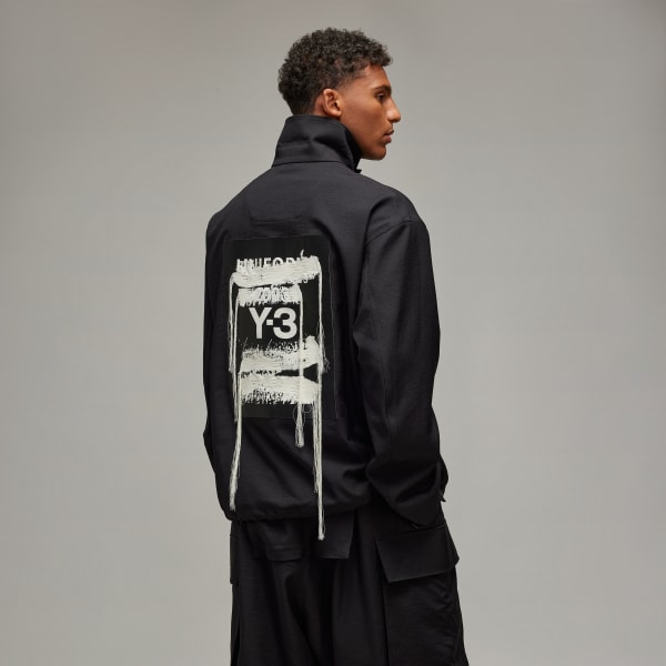 Black Y-3 M Sport Uniform Patch Coach Jacket