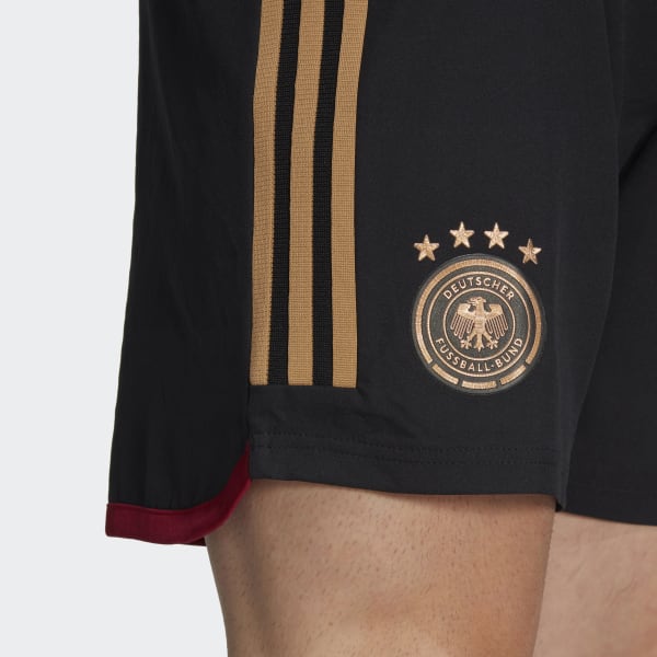 Black Germany 22 Away Authentic Shorts GY007