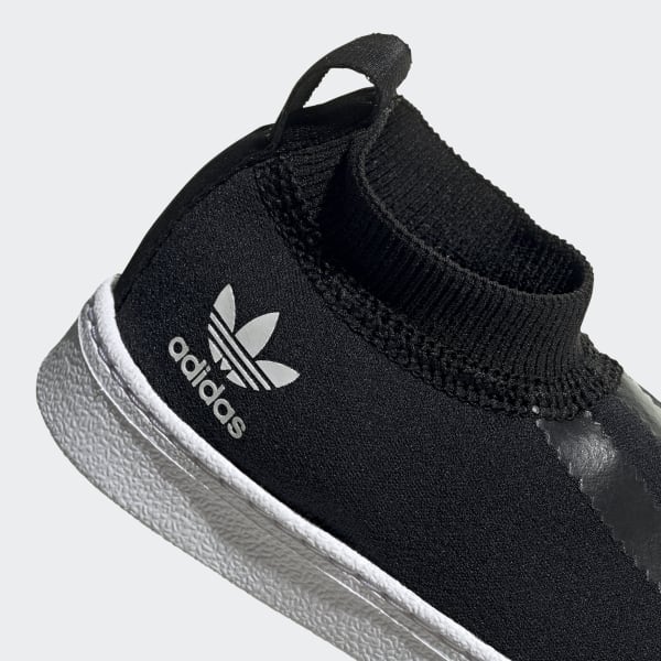 Black Superstar 360 Sock Shoes HJ281