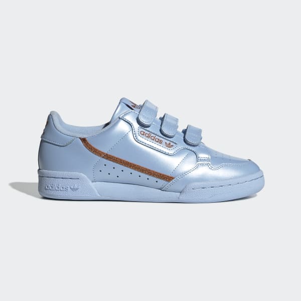 adidas continental 80 light blue