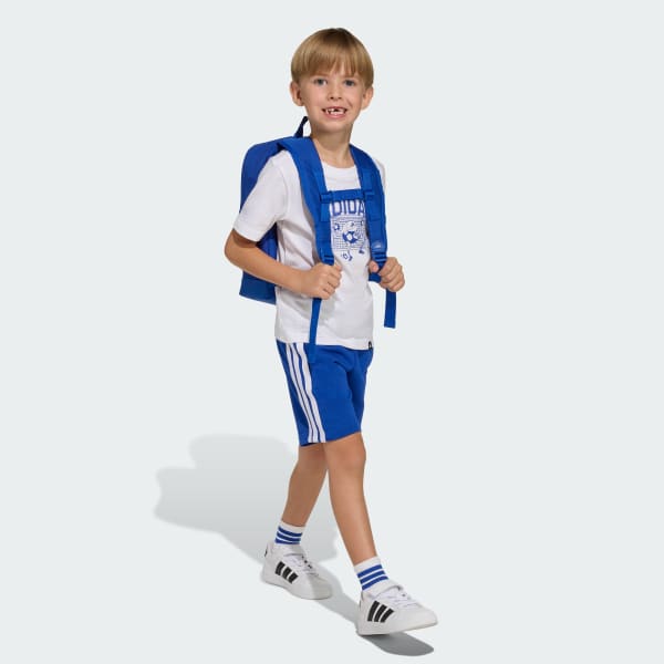 White FOOTBALL GRAPHIC T-SHIRT KIDS