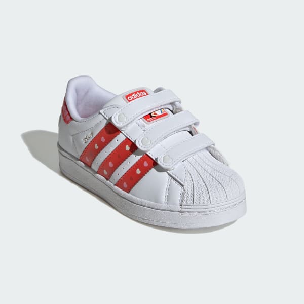 Beyaz ADIDAS DISNEY SUPERSTAR LED LIGHTS COMFORT CLOSURE AYAKKABI