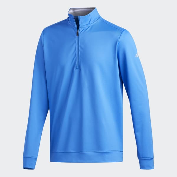 adidas Classic Club 1/4 Zip Sweatshirt - Blue | adidas US