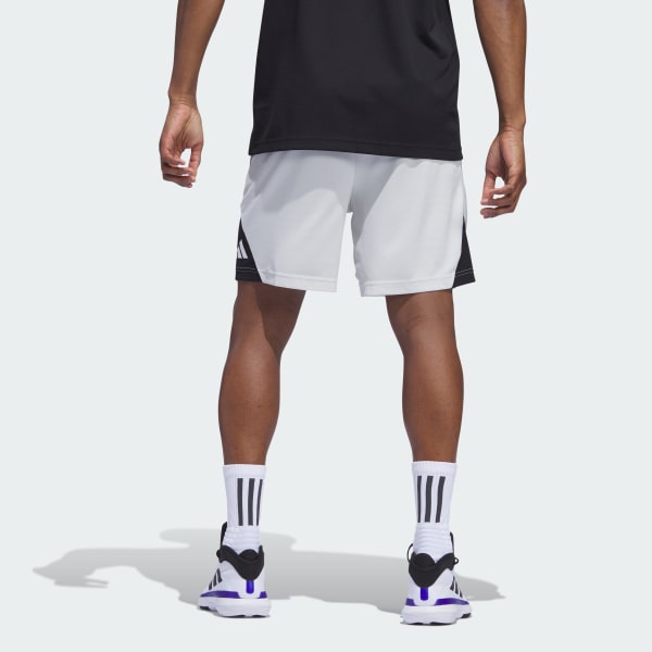 Grey Basketball Badge of Sport Shorts