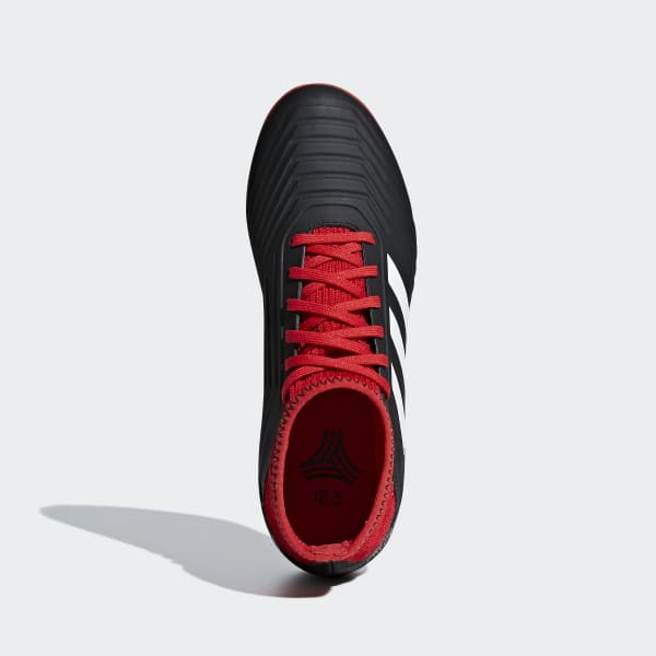 predator tango 18.3 turf boots black