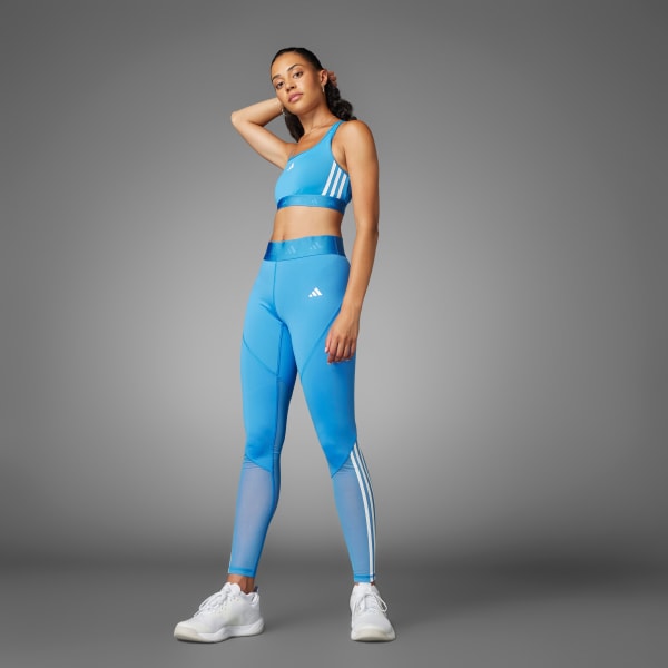 Azul Top Deportivo Hyperglam Powerreact de Soporte Medio