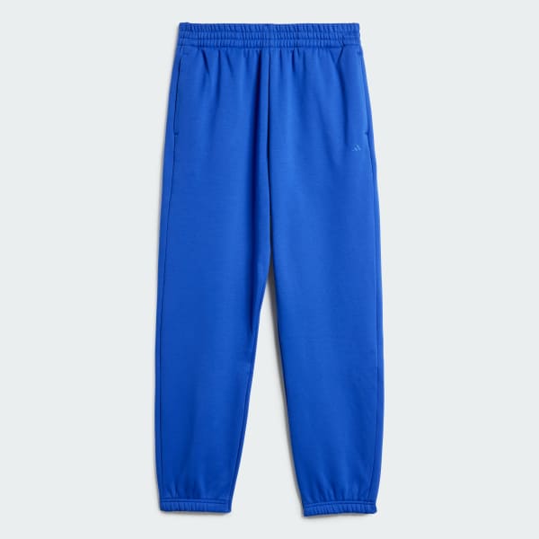 Bleu Pantalon de survêtement adidas Basketball Fleece