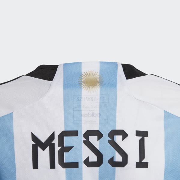 Adidas / Youth Argentina '22 Lionel Messi #10 Home Replica Jersey