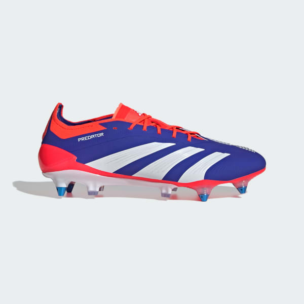 Azul Botas de Futebol Predator Elite – Piso mole