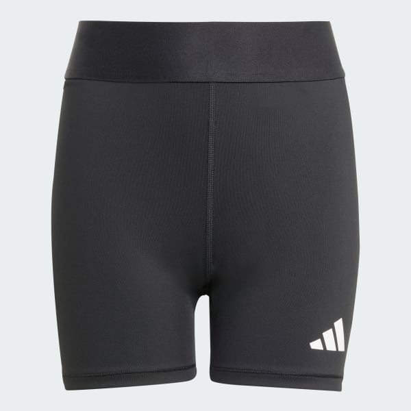 Negro Shorts de Voleibol TECHFIT Kids