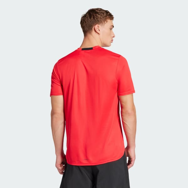 Red AEROREADY Designed for Movement Tee