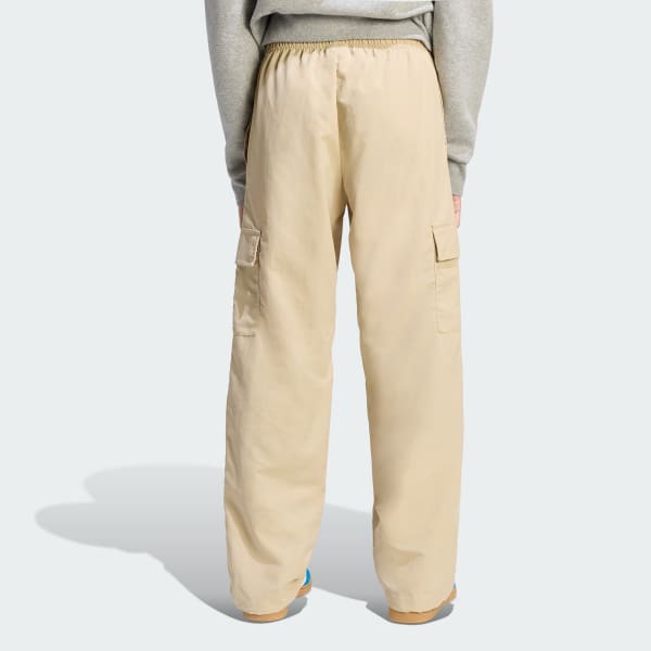 Beige Pantalon cargo toile Oh Enfants
