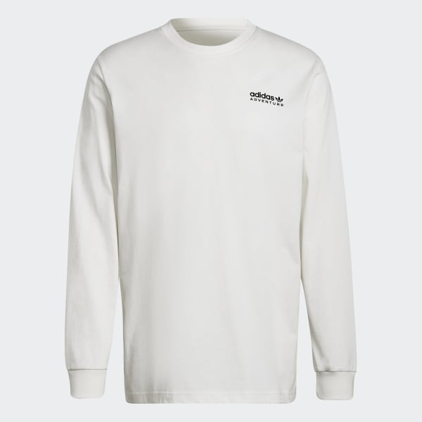 Hvid adidas Adventure Sunnywave Long Sleeve T-shirt N0905