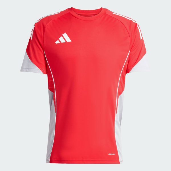 Rosso Maglia da allenamento Tiro 25 Competition